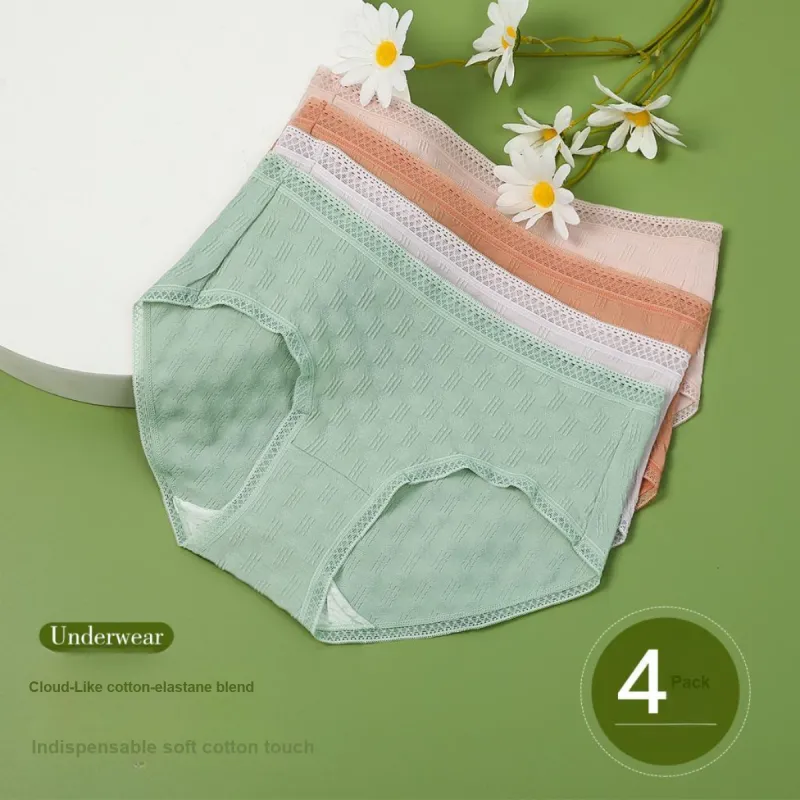 Red Bean Underpants Women's 4 Pack-1