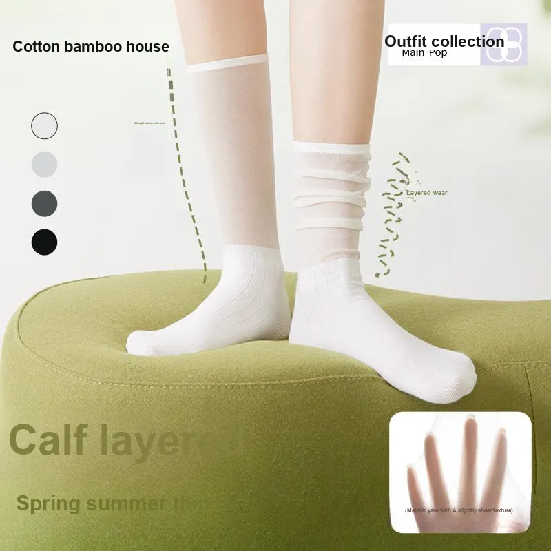B&C.Room Knee High Socks Women's 2 Pack-1