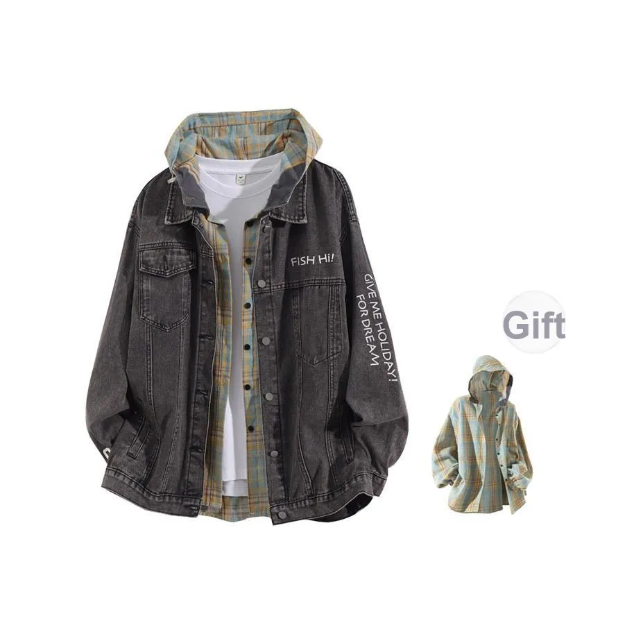 FASTFISH Унисекс Джинсовые Куртки