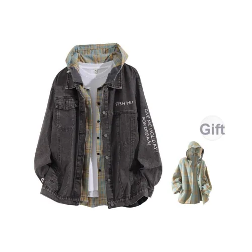 FASTFISH Унисекс Джинсовые Куртки