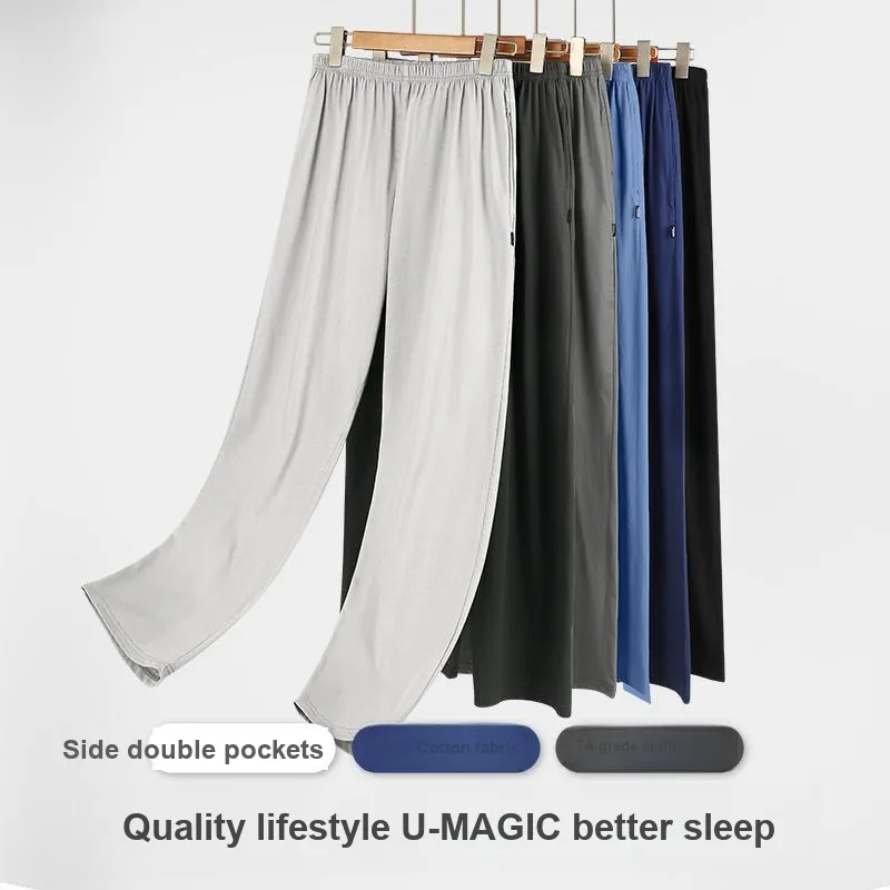 FENTENGCARE Men Pajama Pants-1