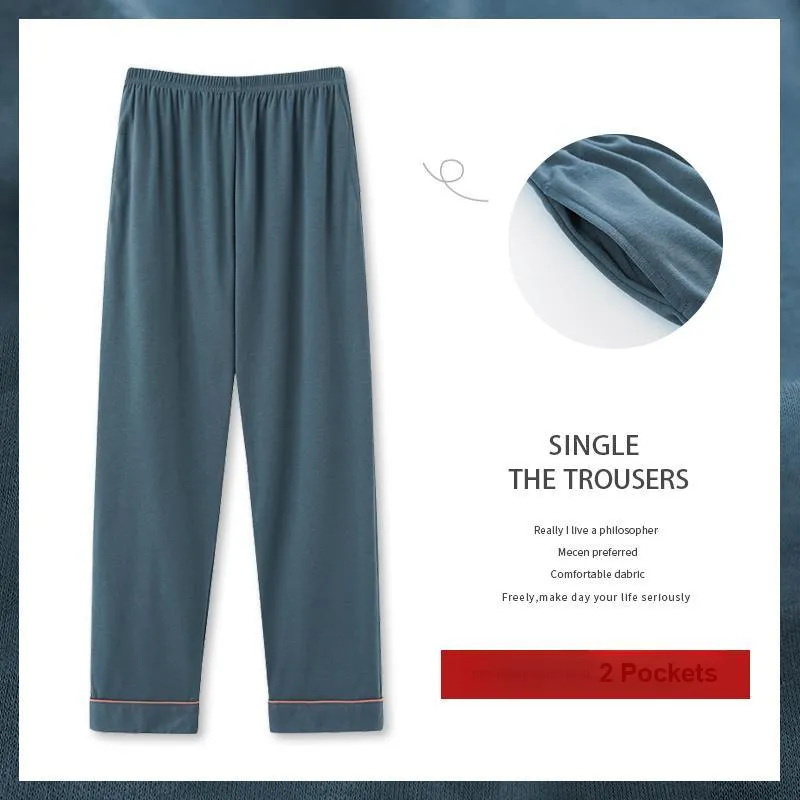 MADALLO Pajama Pants Men's Peacock Green-2
