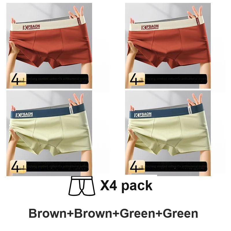 Lan Miao Underpants Men's 4 Pack-19