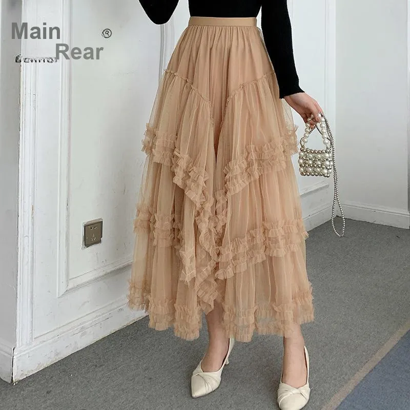 Benhou Casual Long Skirts Women's-1