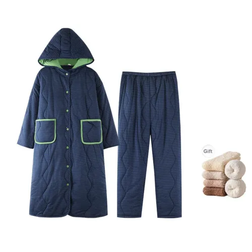 ZumashL Luxury Designer Series Pajama Set Women's Nordic Blue