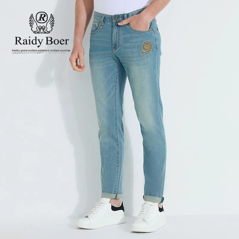 Raidy Boer Jeans Men's Light Blue-4