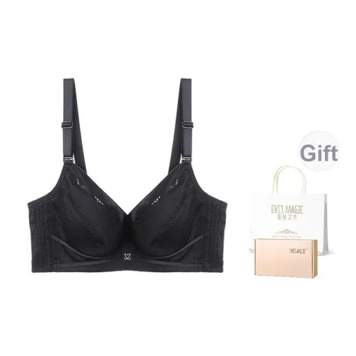 XIA.WA.ZHI.XIU Черный Женский Бюстгальтер