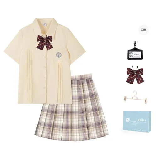 Ice Cream And Whale Summer JK Uniform Set Women's Gift Box Set