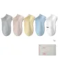 5F-Silver Gray+Light Pink+Custard+Light Blue+White