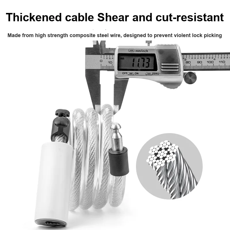 TOSUOD Bicycle Locks Outdoor Sports Chain Lock-4