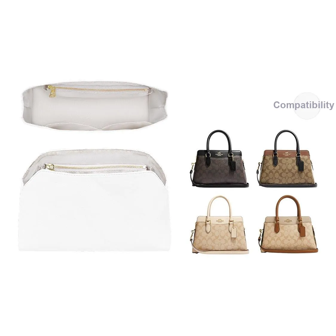 Lan Bao Fan Бумага DuPont Сумка Вкладыш Женская Белая