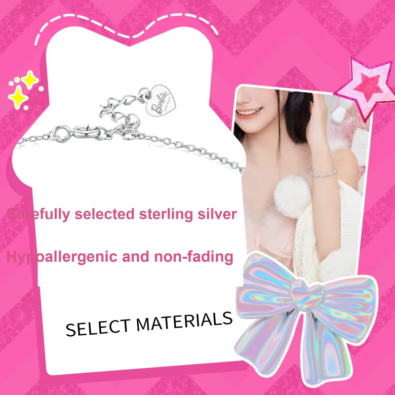 Barbie Sterling Silver Bracelets Women's-1