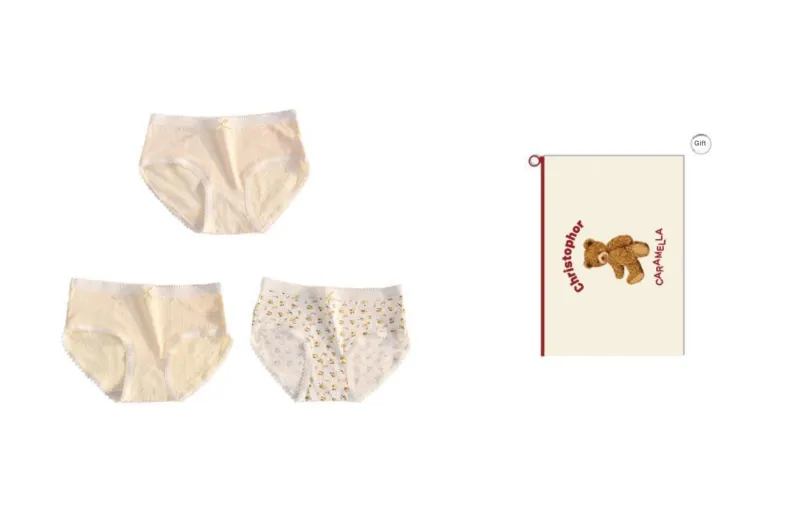 Caramella Underpants Women's Shopping Bag 3 Pack-9