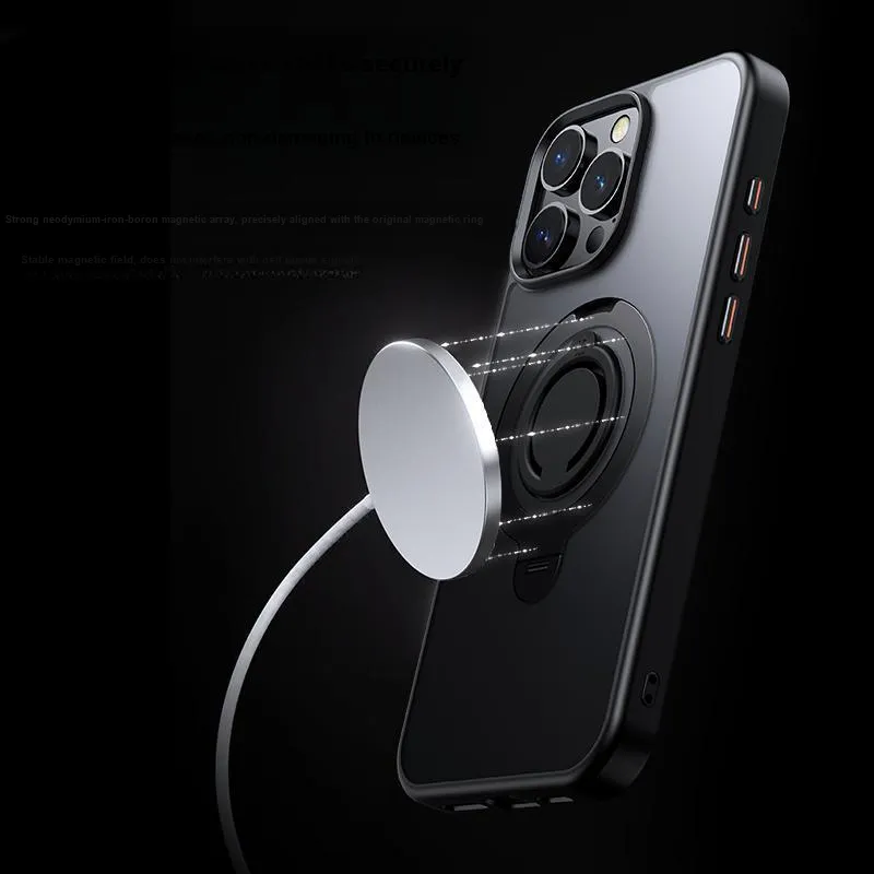 Record Star Glass Material Semi Sheer Rendering Phone Cases Compatibility IPhone16ProMa Girlish Business Formal Style-3