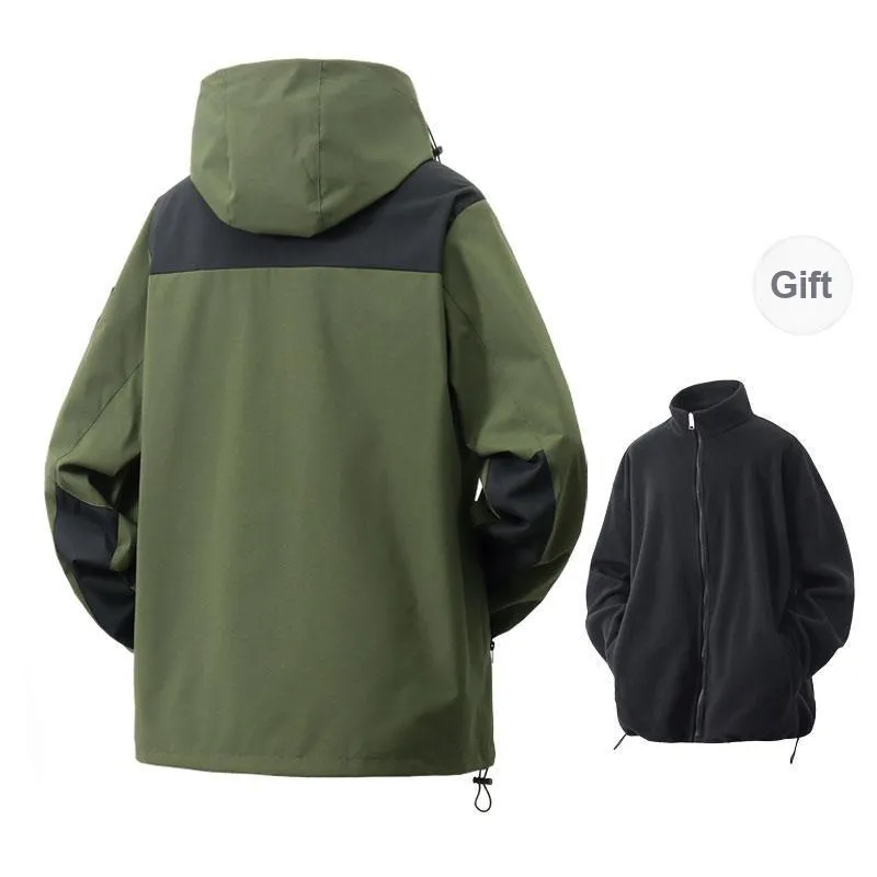 FASTFISH Windproof 3 in 1 Windbreaker Jacket Unisex-3