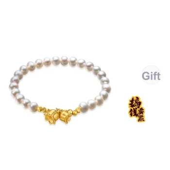 Luxury Beads Freshwater Pearl Bracelets Women's