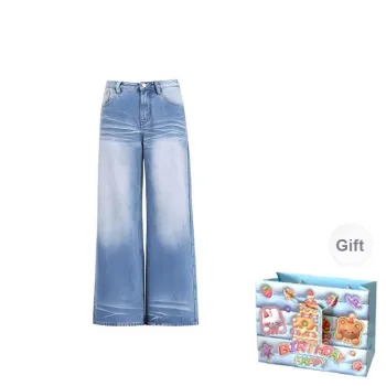 BRASS SCOUT Jeans Women's Blue Shopping Bag Included