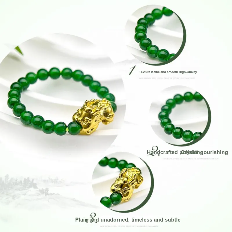 Oriental Jade Ice Type Rings Women's-2