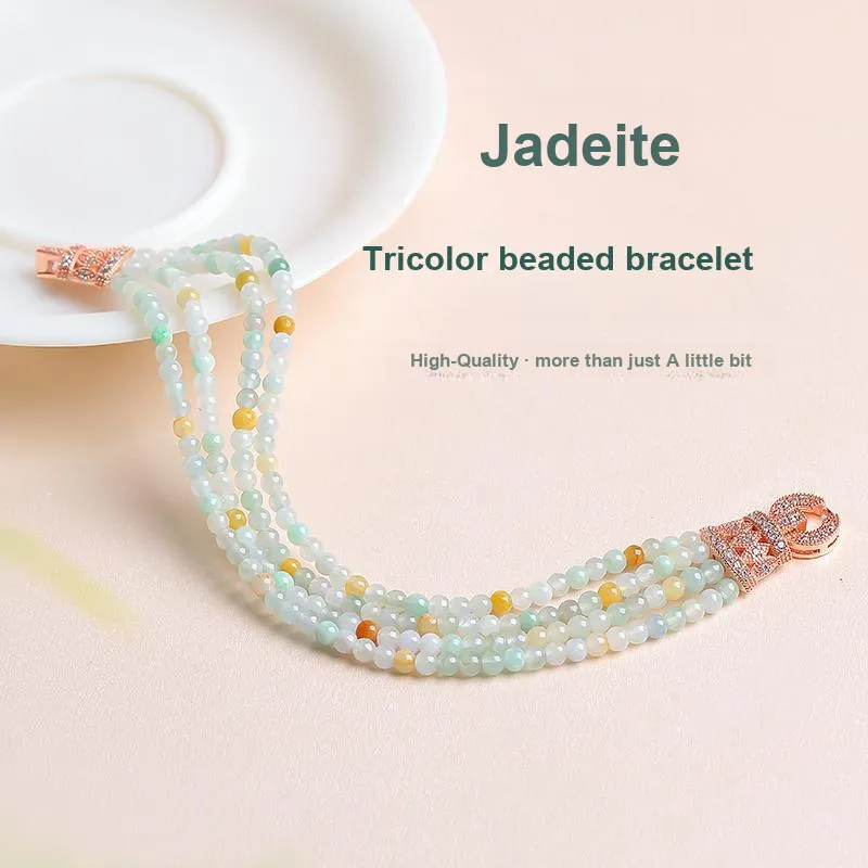 With The Heart Of The Jade Glutinous Jade Bracelets Women's-4