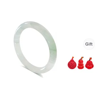 MUGONGZI Natural Tianshan Jade Bangles Women's