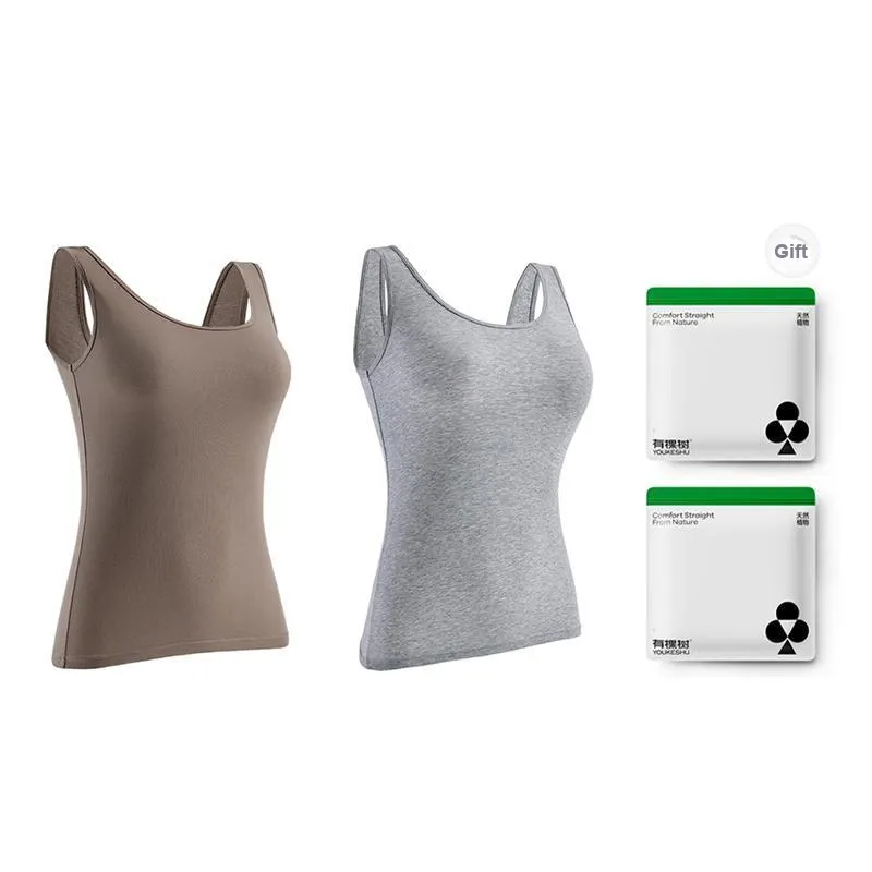 YOUKESHU Tank Top Women's 2 Pack-25