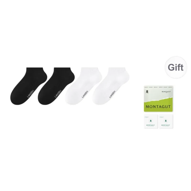 Montagut Mid Calf Socks Unisex 4 Pack-19