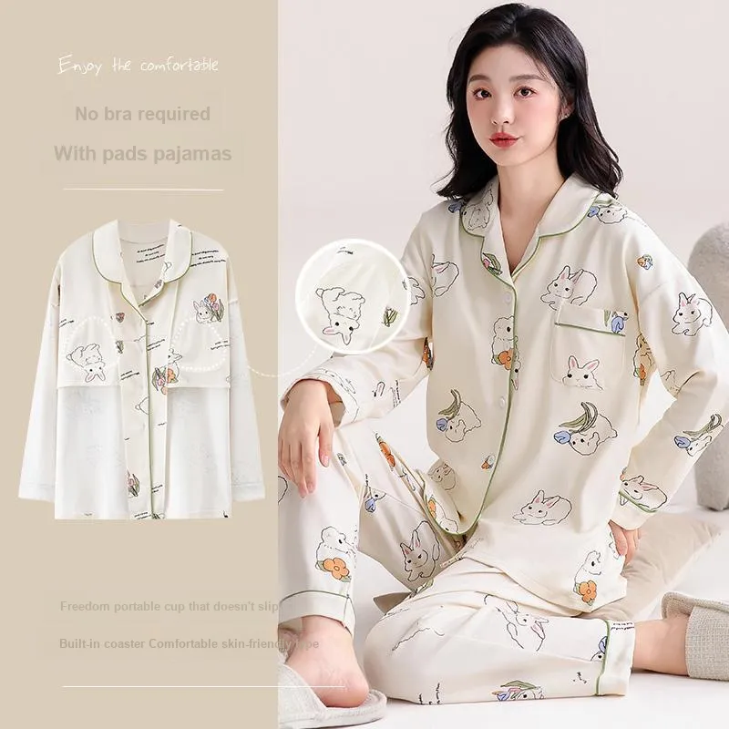 Pretty Lady Pajama Set Women's Ecru-5