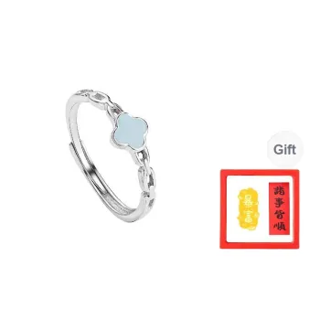 Chongqing Gold Store S 999 Fine Silver Rings Women's