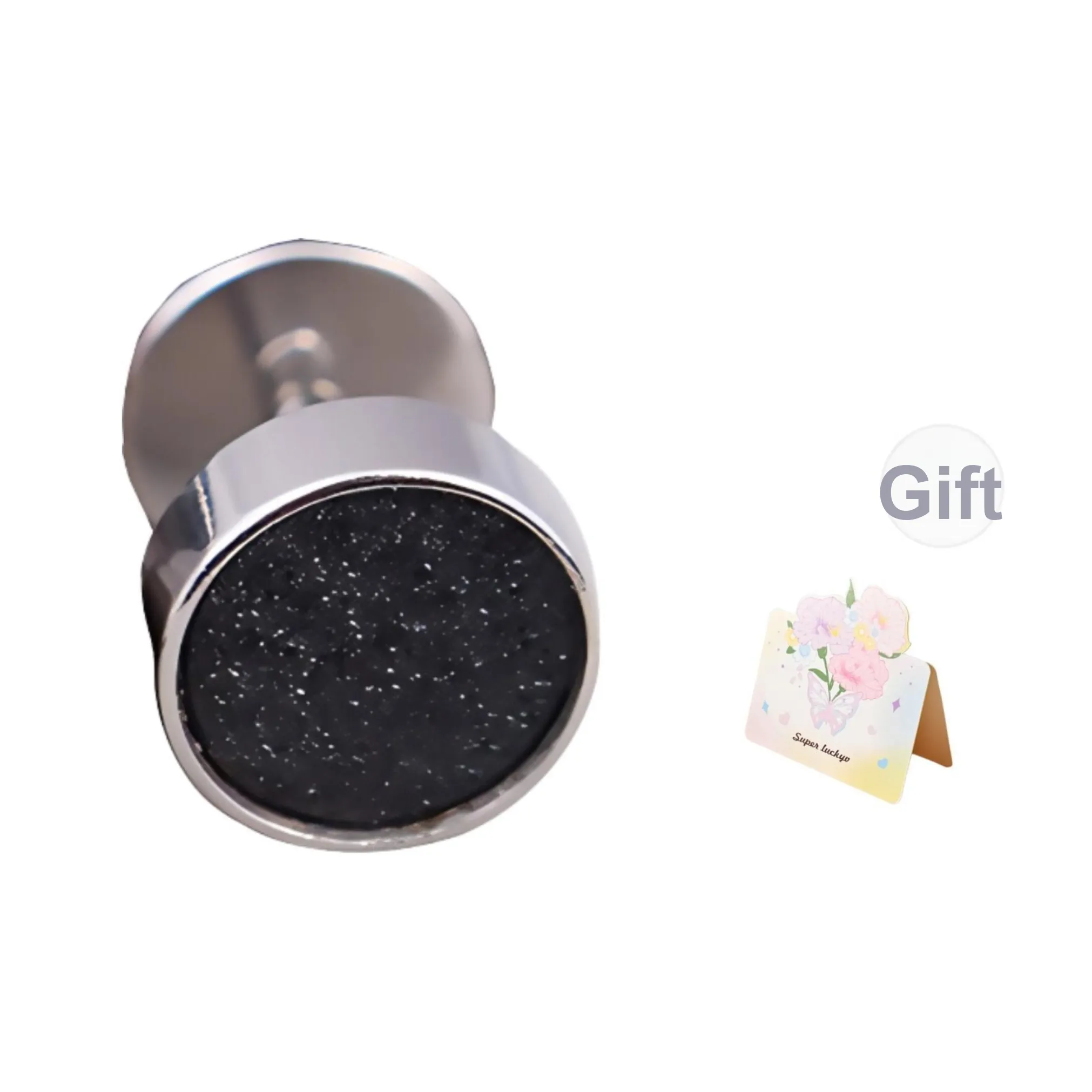 QIANFANGDAHUANGYE Titanium Steel Stud Earrings Unisex