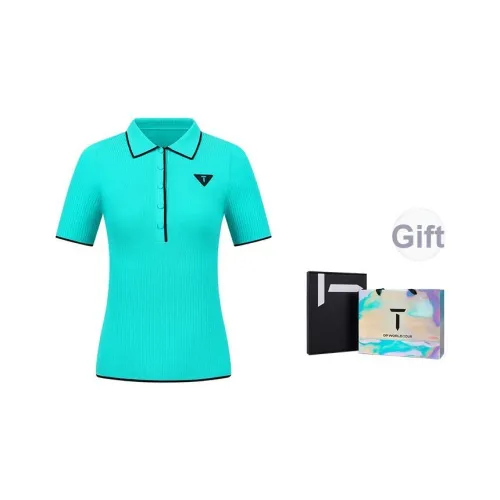 EUROPEAN TOUR Женские футболки T