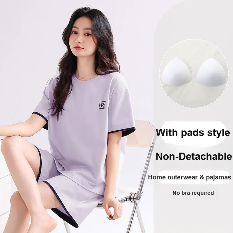 OUSHIBO Pajama Set Women's Image Color-4