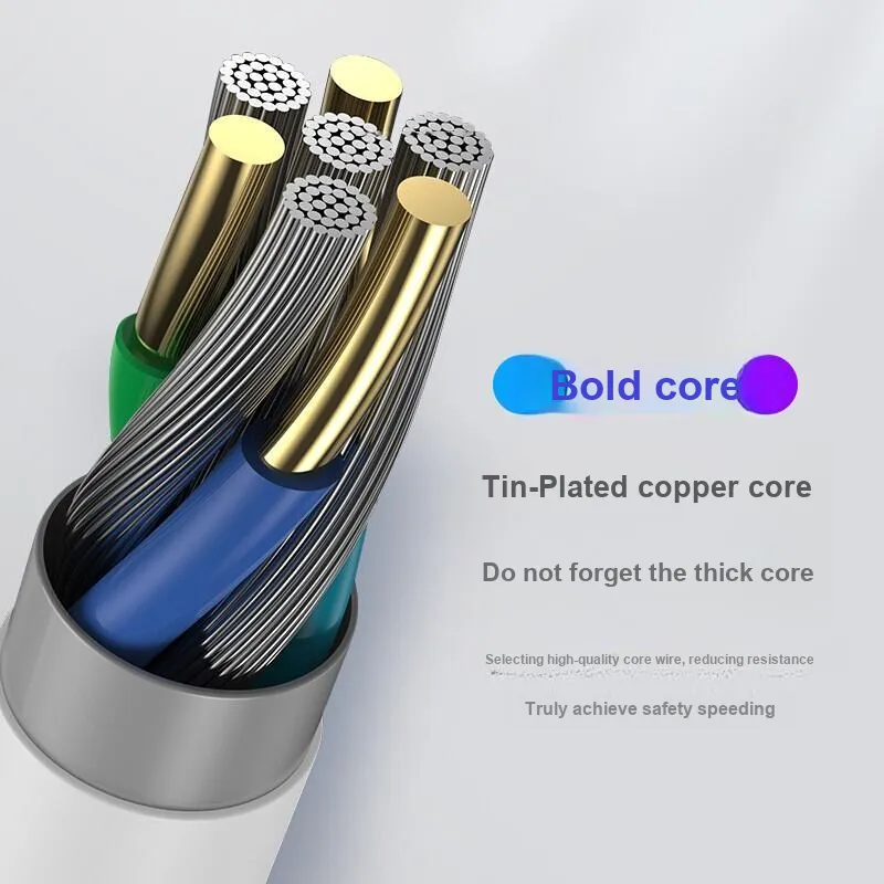 First Guard FYsj A To Lightning Type C To Lightning Compatible With Apple 6/7/13/8 Plus/X/XR Cables-4