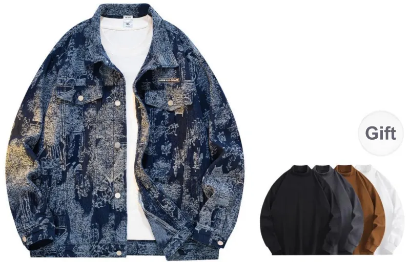 Airwalk Denim Jackets Unisex-21