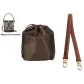 [2 Pcs Set]Mini Liner+Brown Underarm Shoulder Strap 60cm