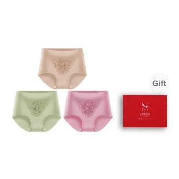 RED DRAGONFLY Underpants Women's 3 Pack Gift Box Set