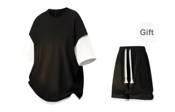 CSKS T Shirt Comes With Casual Knit Pants Unisex 2 Pack