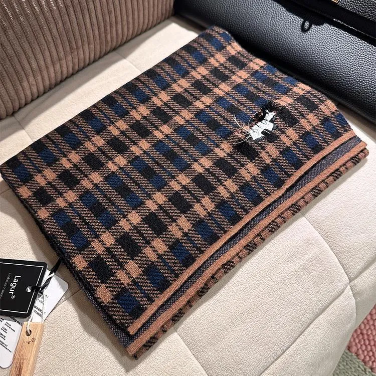 Lagur Milu Wool Knit Scarves Women's-3