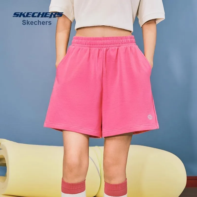Skechers Casual Shorts Women's Camellia Pink-2