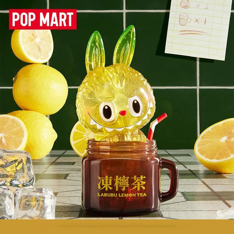 POP MART POP MART Labubu The Monsters Lemon Tea Figure-3