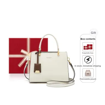CNOLES Cow Leather Shoulder Bag, Crossbody Bag, Handbag Large Size Women's Multicolor
