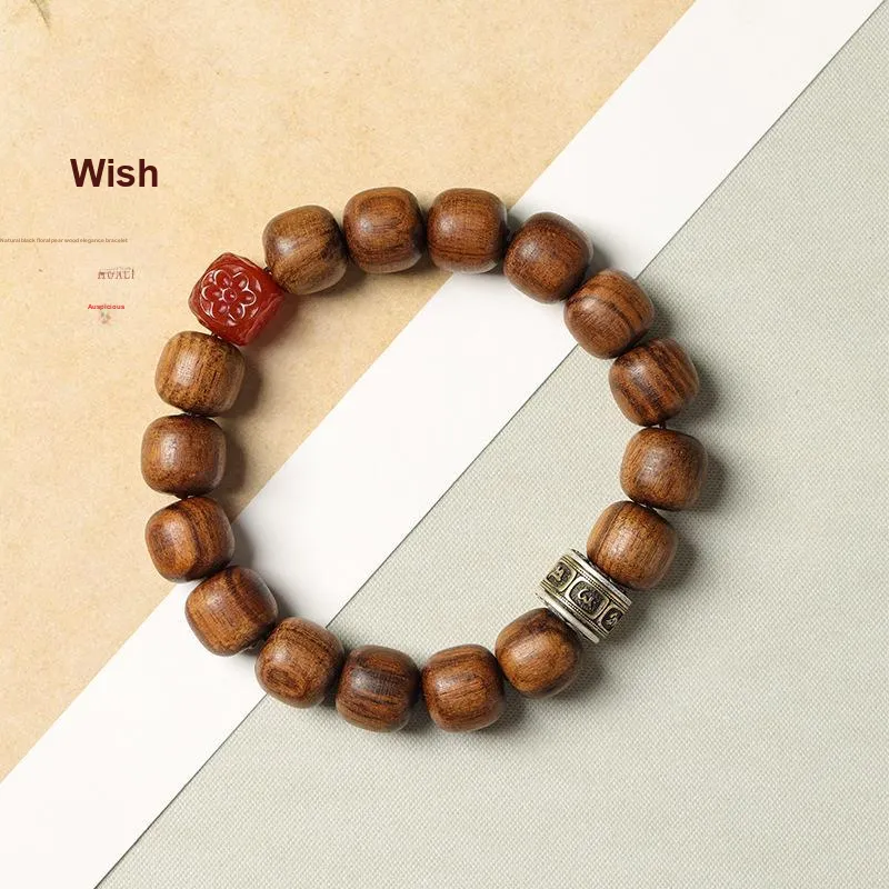 HANCANG Padauk Bracelets Unisex-1