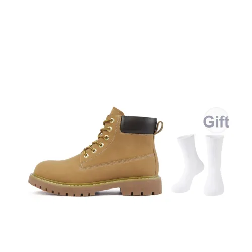 GXG Короткий Мартин Ботин Мужской Желтый