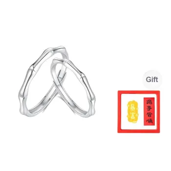 Chongqing Gold Store Alloy Rings Unisex