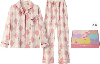 Gongdie x Disney Pajama Set Women's Pink Gift Box Set