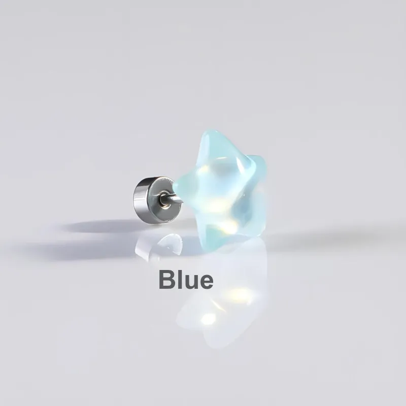 PAYMERY Titanium Steel Stud Earrings Unisex-1
