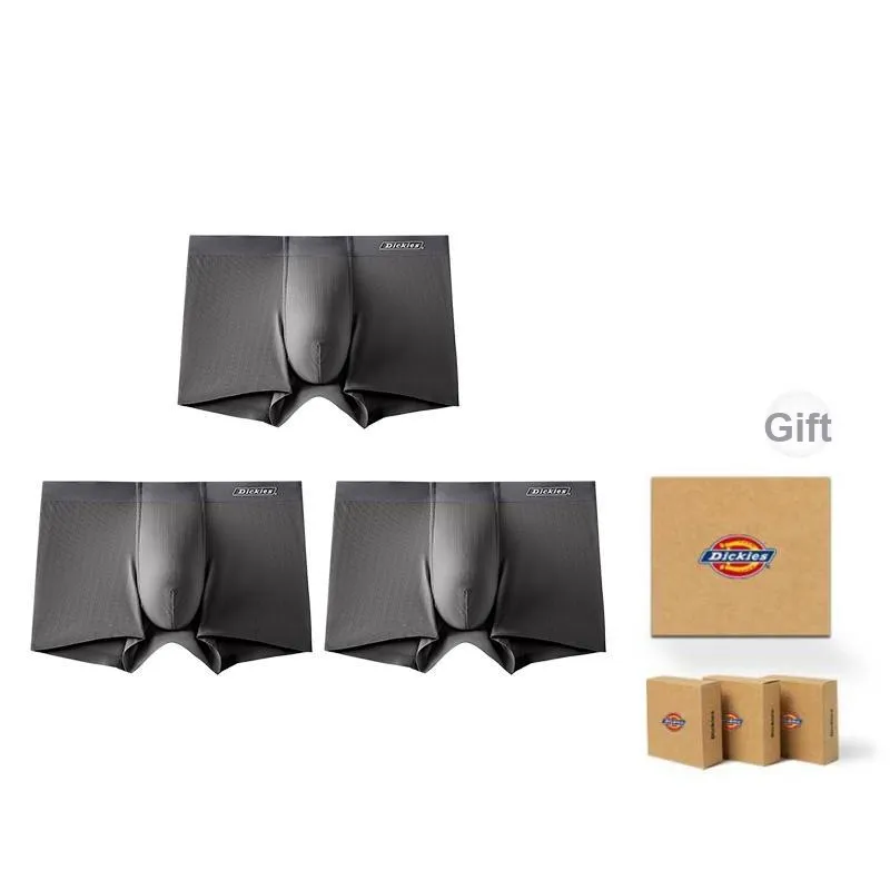 Dickies Underpants Men's Cooling Sensation Breathable Antibacterial Boxer Shorts Box Combo Set-17