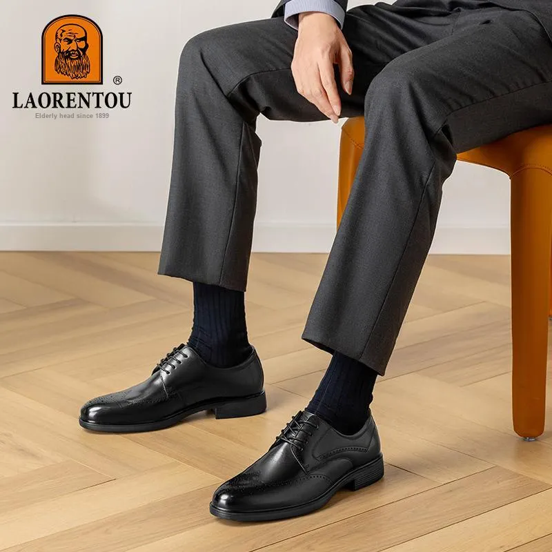 LAORENTOU Dress Shoes Men's Black-9