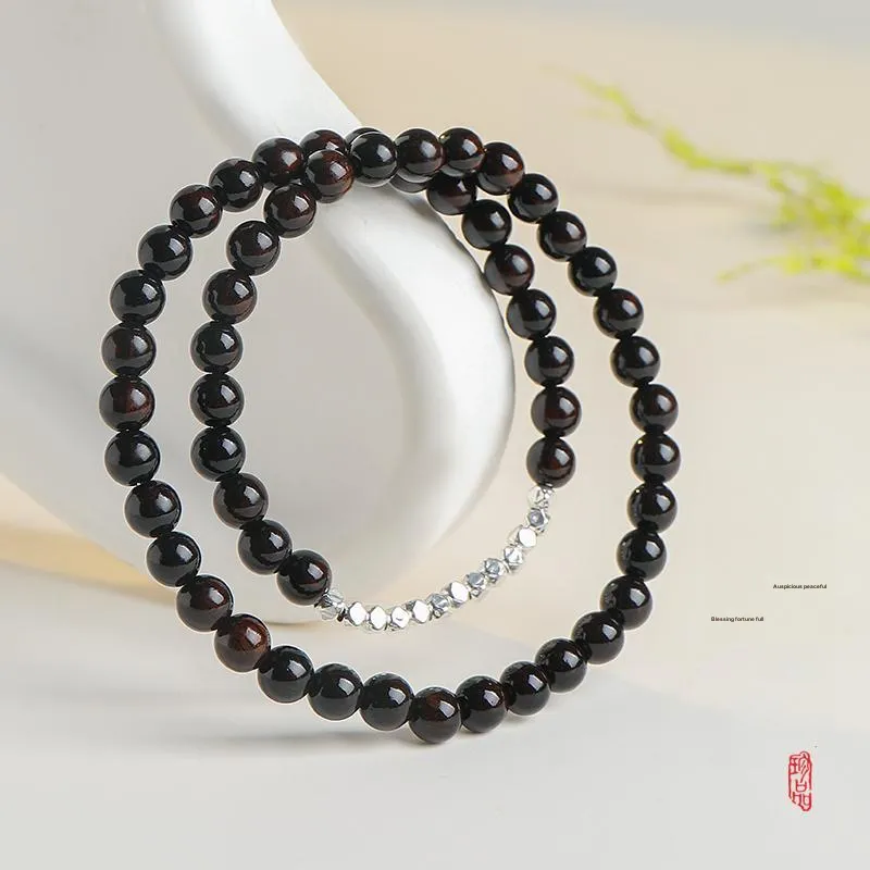 MUSHENGYUAN Ebony Bracelets Women's-5