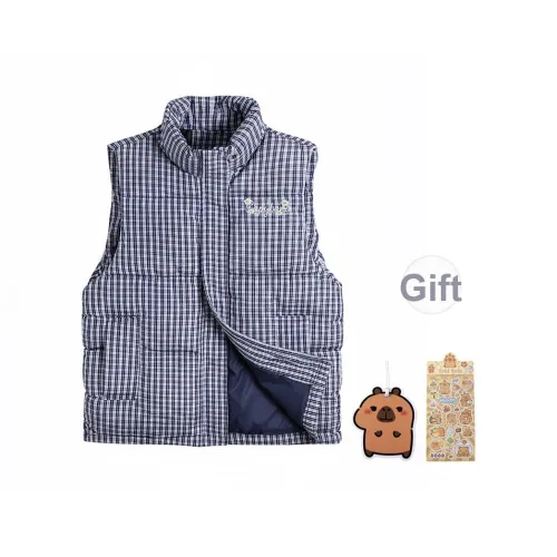 KAPIBALAXIAOHUANGTUN Жилет Унисекс Синий