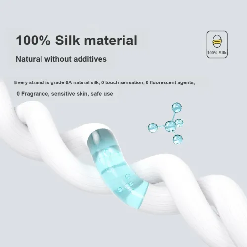 Alffany Шелковые гигиенические салфетки мягкие и дышащие набор на одну ночь